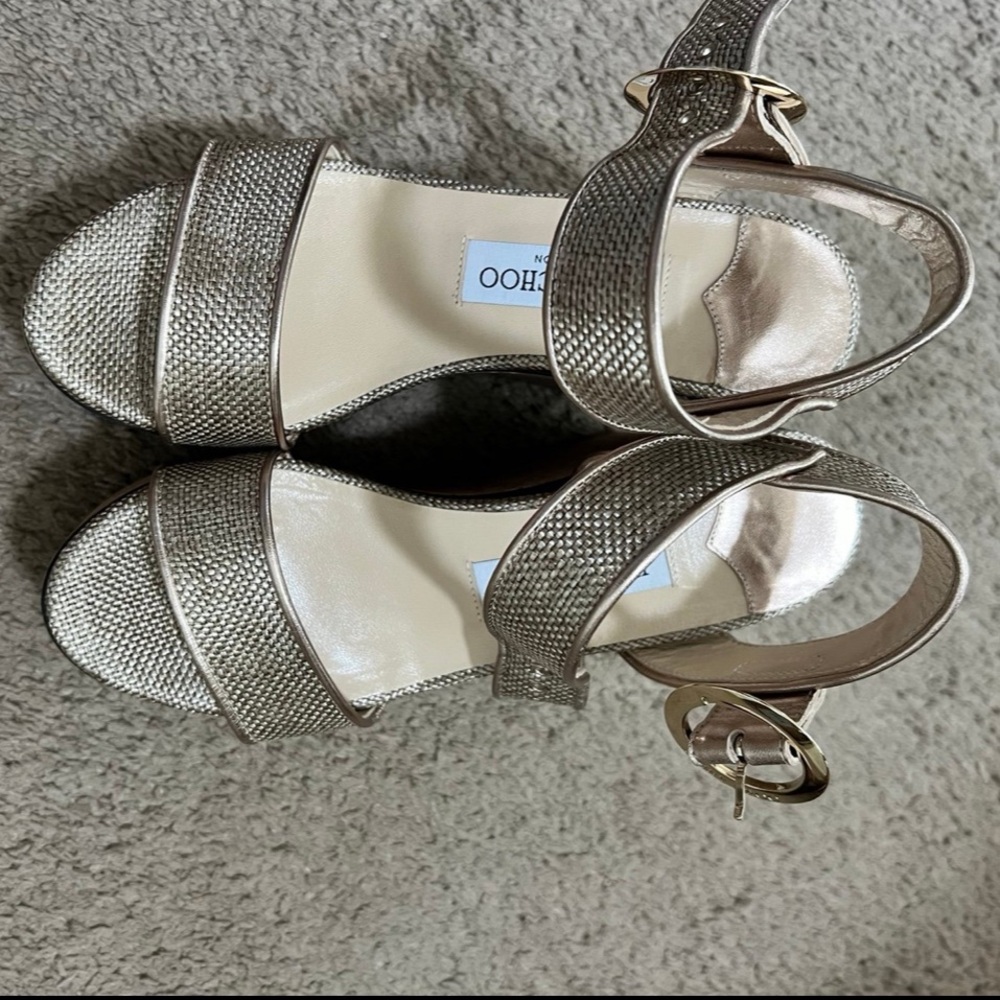 Jimmy Choi cork wedges size 36 - Picture 2 of 3